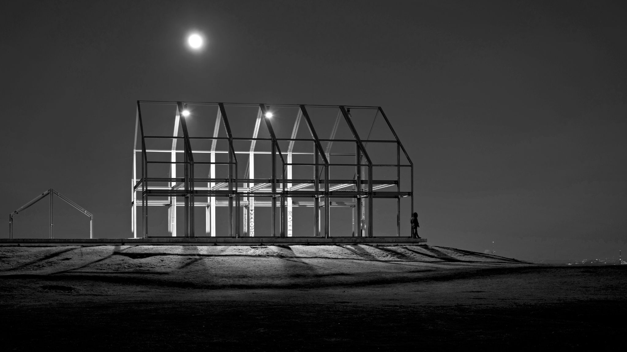 Januar 2019: Neukirchen-Vluyn - Haus der Stille auf der Halde Norddeutschland
